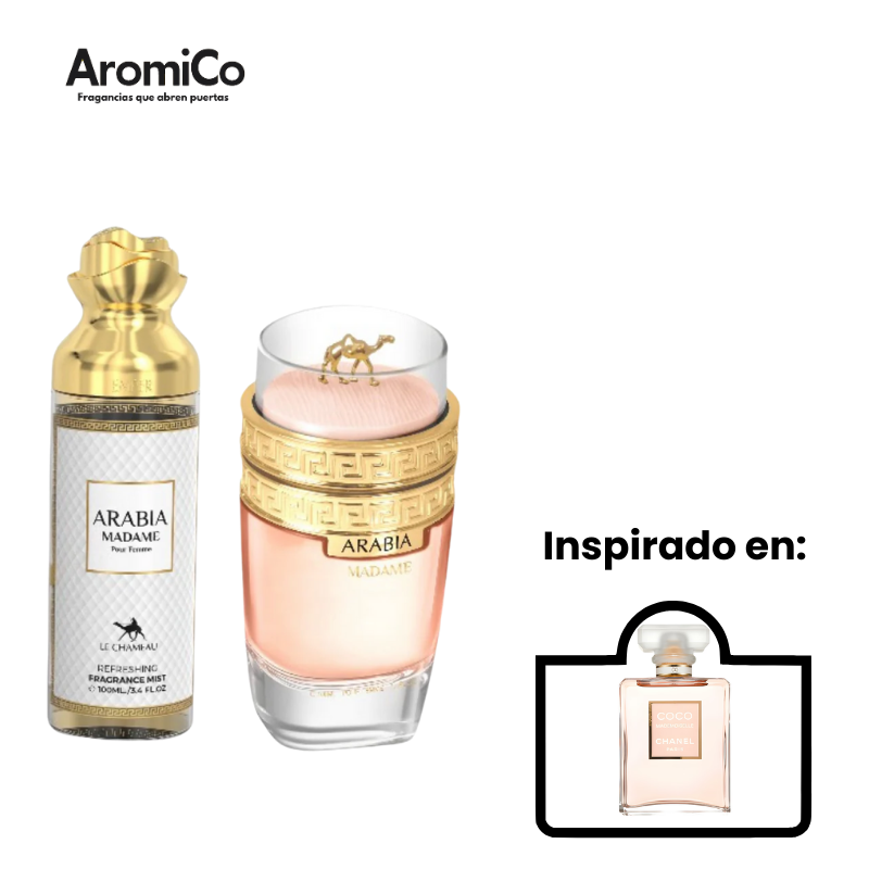 SET LE CHAMEAU ARABIA MADAME WOMAN 2 PIEZAS