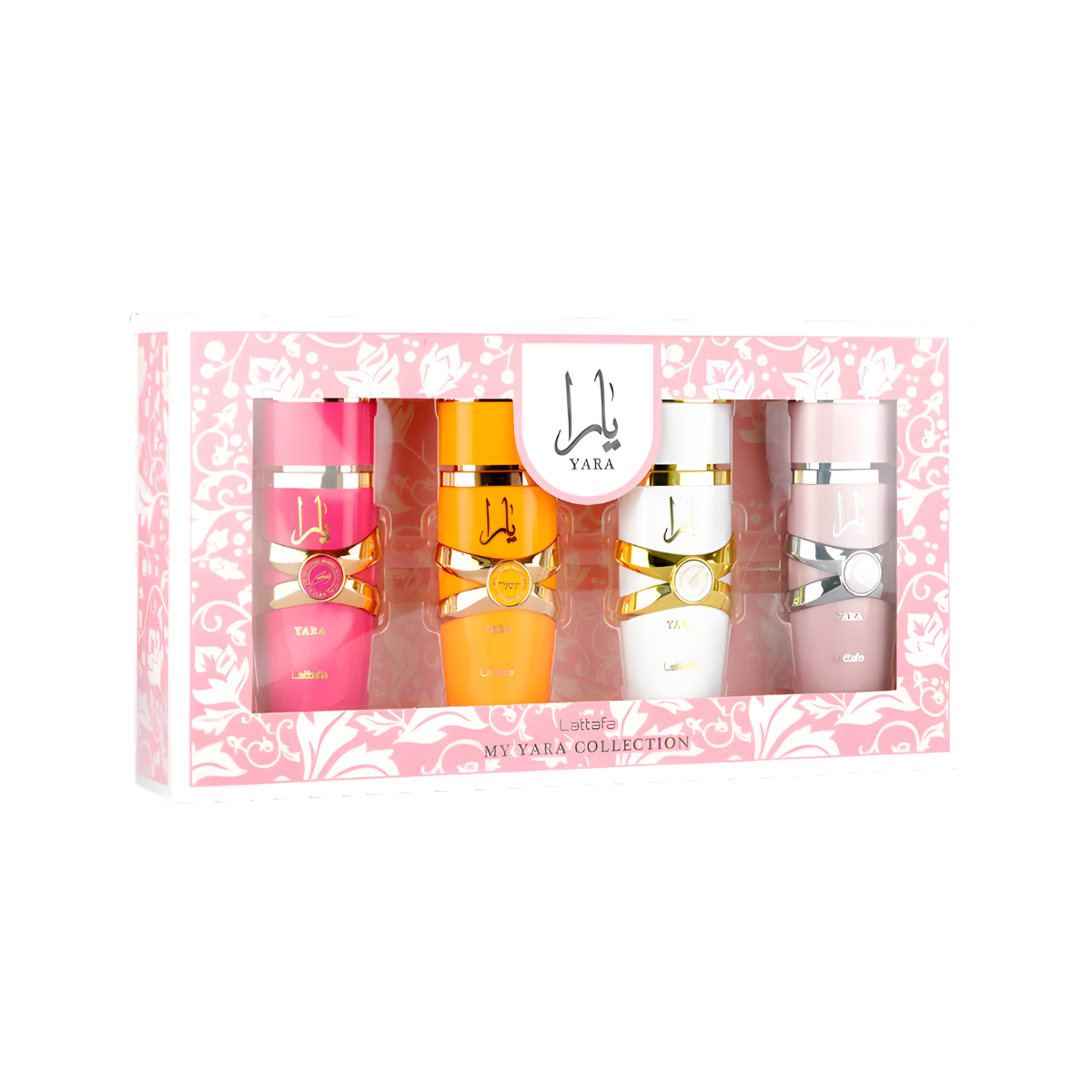 SET LATTAFA YARA WOMAN 4 PIEZAS