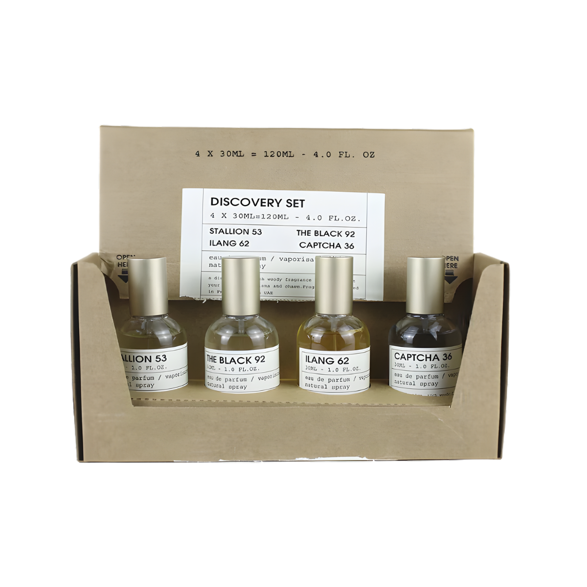 SET EMPER DISCOVERY UNISEX 4 PIEZAS
