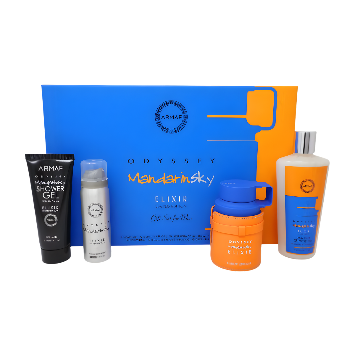 SET 4 PCS ARMAF ODYSSEY MANDARIN ELIXIR MEN