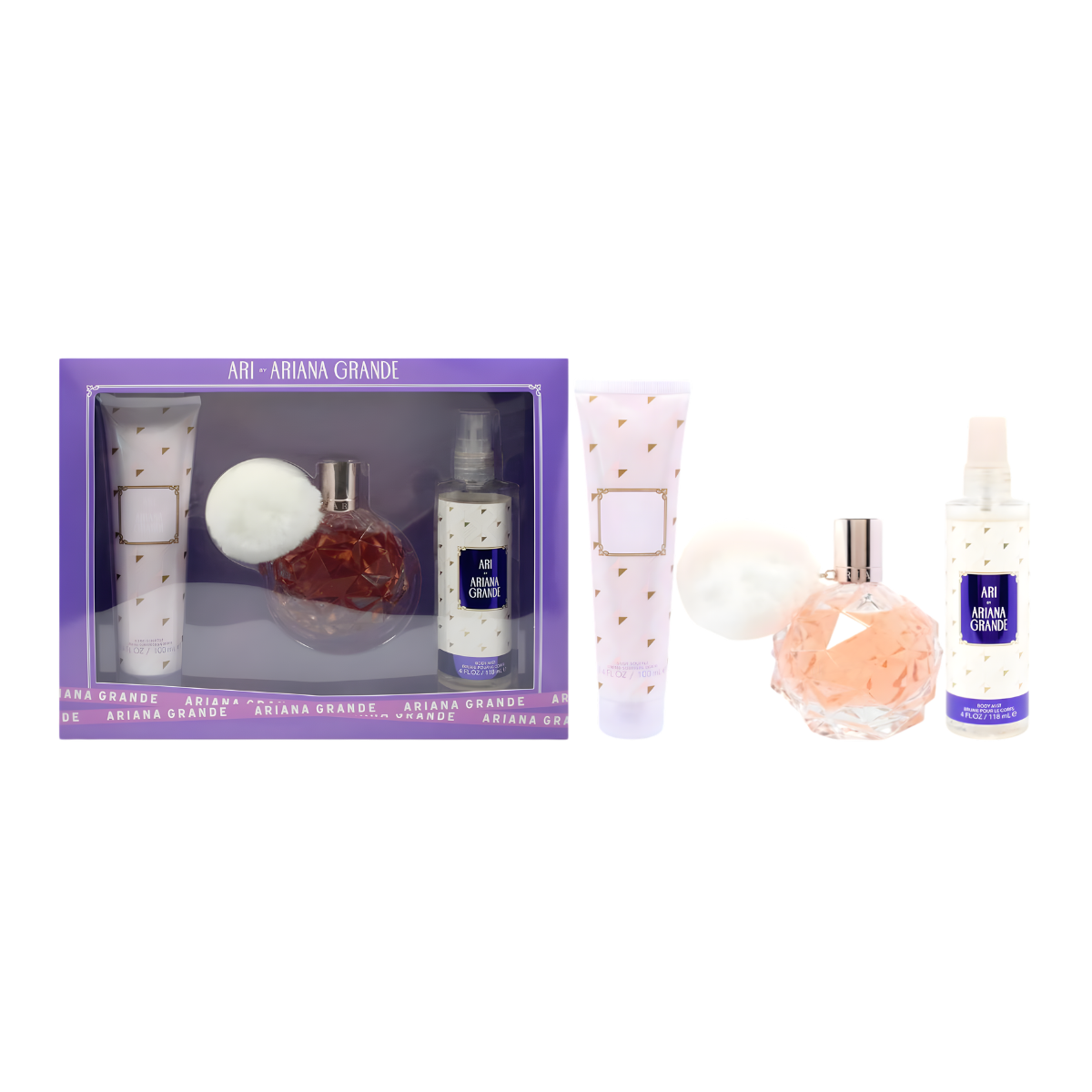 SET ARIANA GRANDE ARI WOMAN 3 PZ
