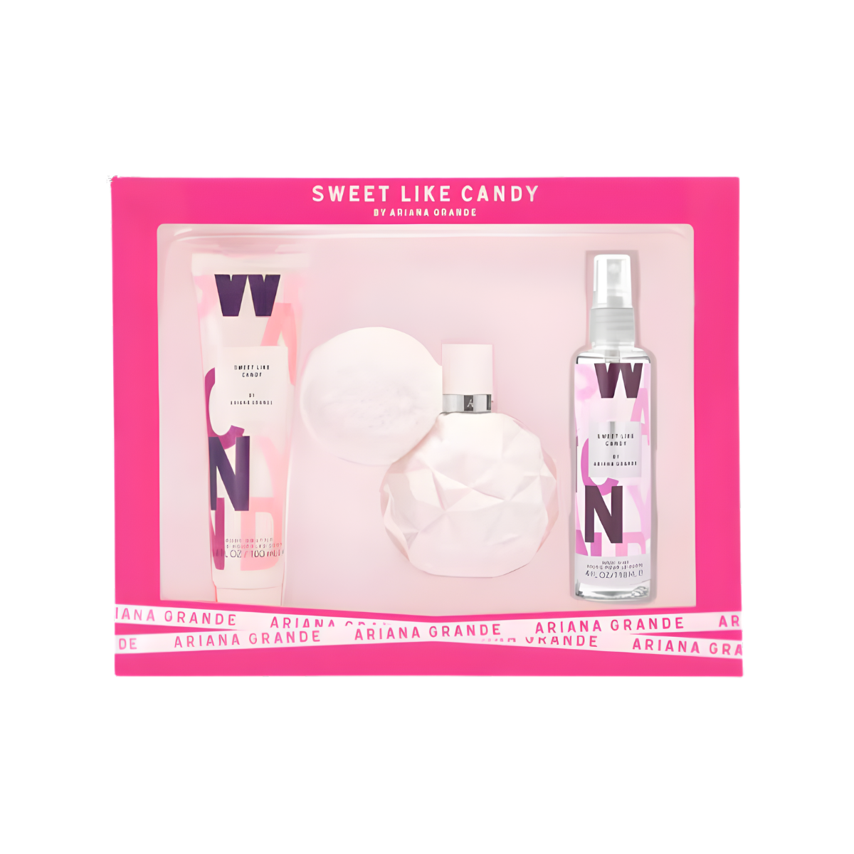 SET ARIANA GRANDE SWEET LIKE CANDY WOMAN 3 PZS
