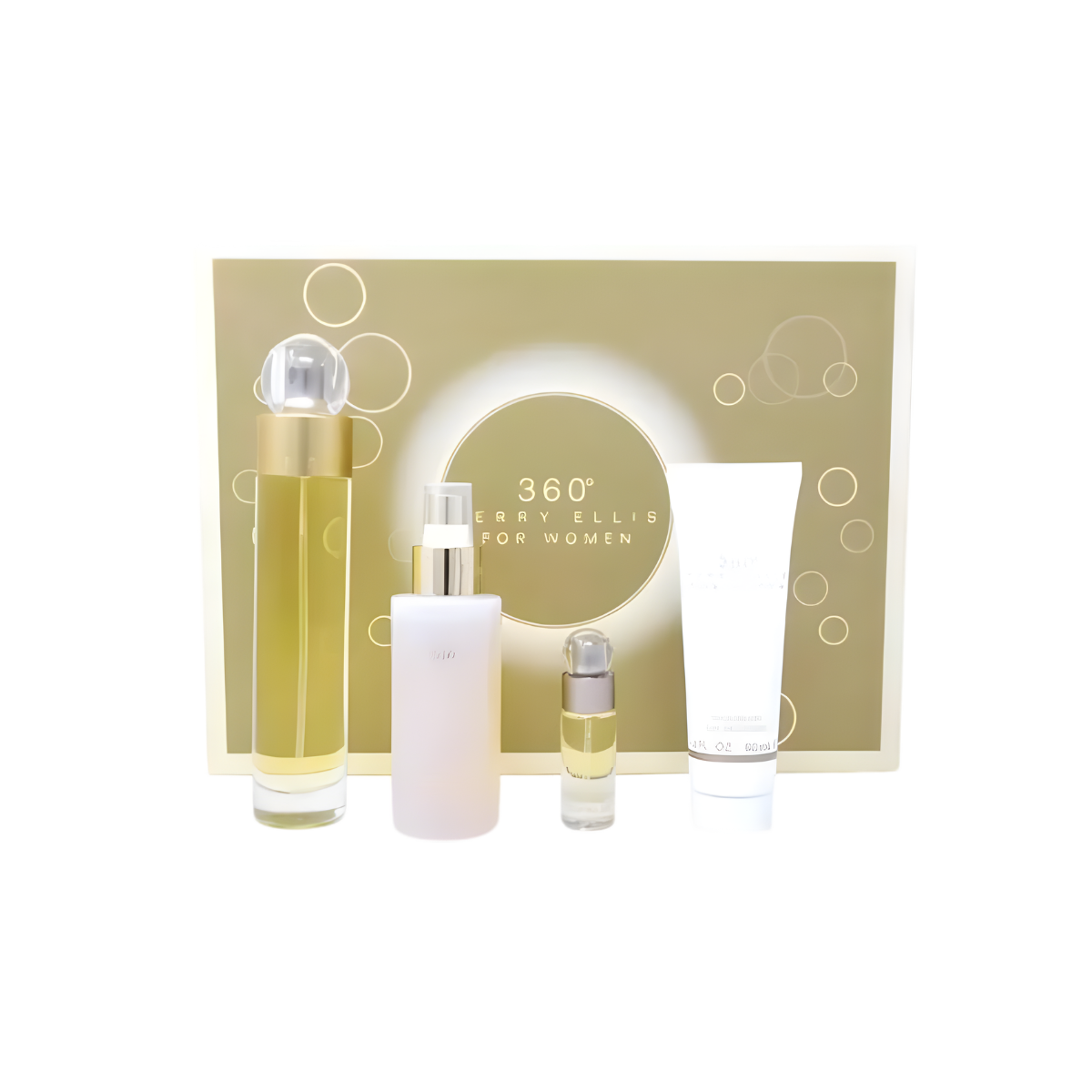 SET PERRY ELLIS 360 GRADOS WOMAN 4 PZS